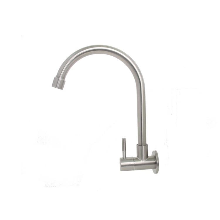 Single Handle 304SUS Kitchen Sink Cold Water Tap
