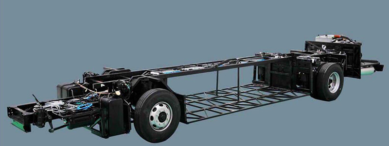 12m tour bus chassis made in china