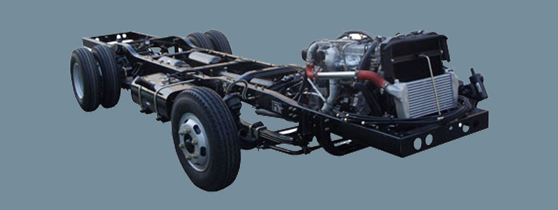 6m 7m  Coaster chassis  with front engine