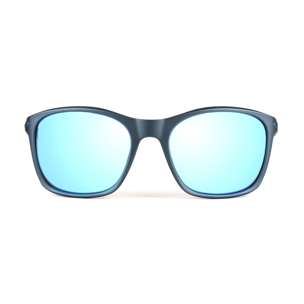 2022 New Designer Oem TR90 Mirrored Lens Casual style Sun Glasses Polarized Anti Glare Sports Cycling Sunglasses