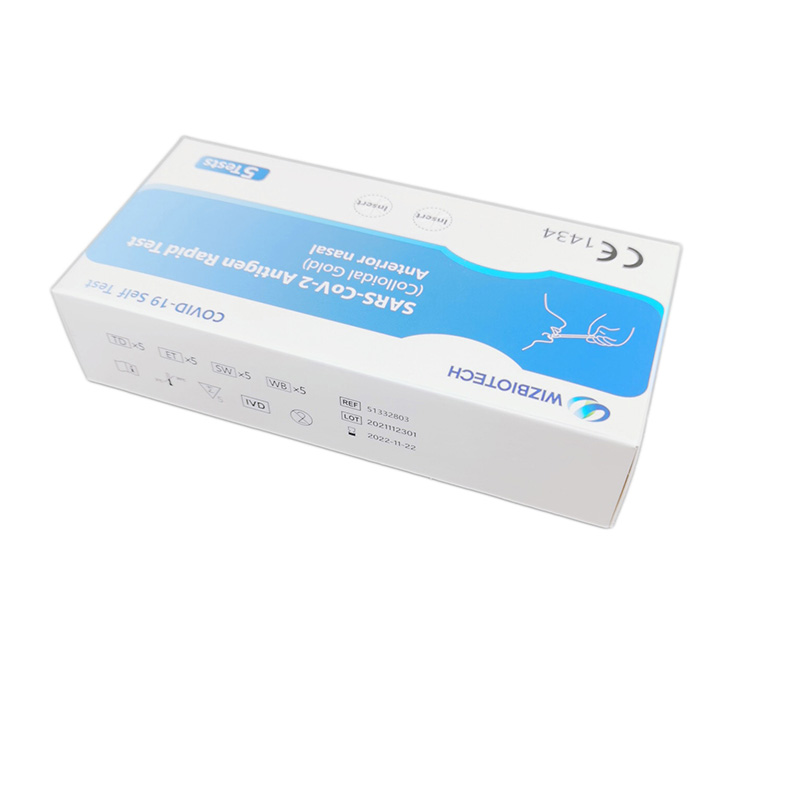 High Accuracy Factory Directly Supply Rapid Antigen Saliva Test Kit for Home Test
