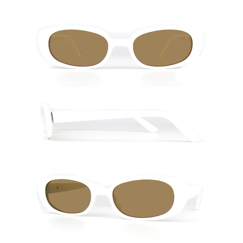 2022 New Custom Logo Wholesale Fashion Men Trend Sunglasses Ladies High Quality Oval Acetate Frame Sun Glasses Women Sunglasses
