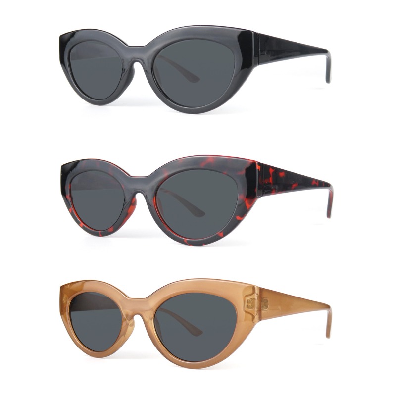 Cat Eye 2022 Mens 2021 Women Sun Glasses Sunglasses Factory Custom Logo UV 400 Polarized PC/TR90 Frame Fasion Newest Luxury
