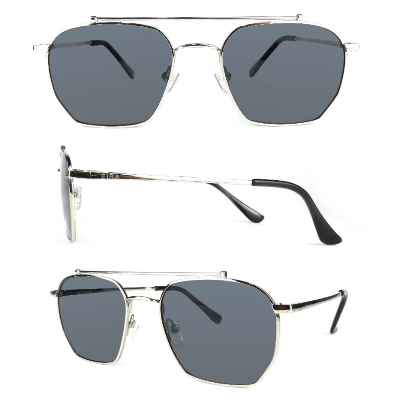 Metal Frame Aviation Women Men Sunglasses Wholesale Sunglasses Sun Glasses 2022 OEM Sunglasses Logo PC UV400 Unisex Customized