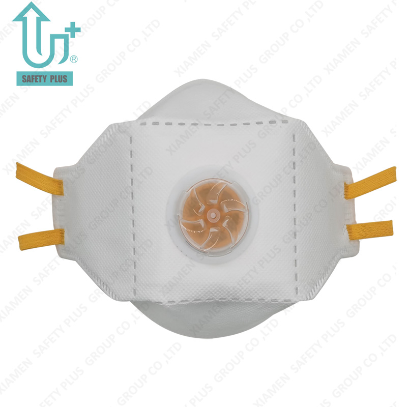 FFP2 Nr Face Mask Particulate Filter Respirator Anti-Dust Disposable Face Mask Non-Woven Mask with Valves Factory Supply