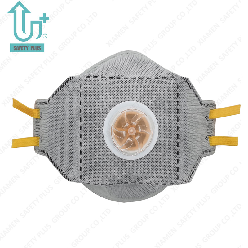 Protective Nonwoven Industrial Absorbs Odors FFP2 Filter Rating Non-Woven Foldable Adult Respirator