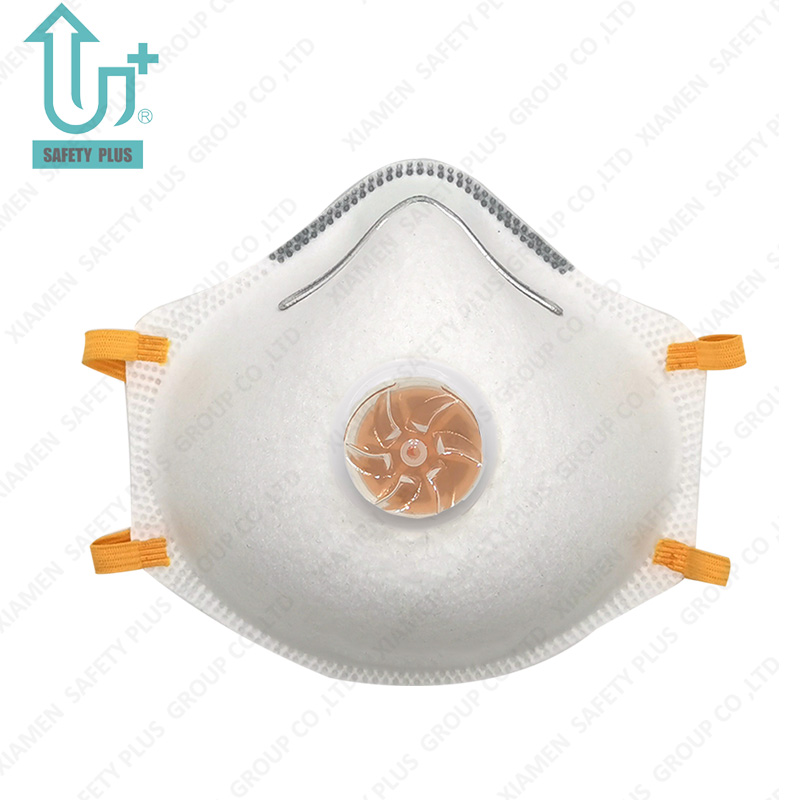 Good Quality and Comfortable Face Protection FFP2 Nr Filtration Rating Cup Shape Adult Protective Face Mask