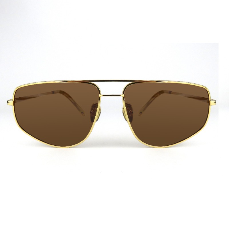Fashion 2022 Trendy High Quality Lady Custom Logo Metal UV400 Polarized Sun Glasses Men wholesale Sunglasses