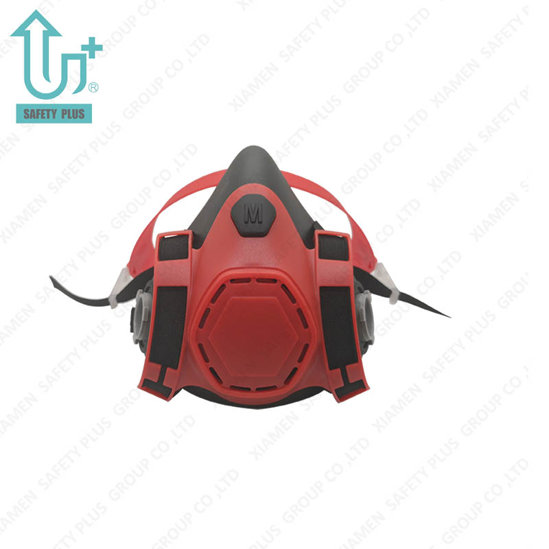 Light Weight Full-Facepiece Silicone Gas Mask Full Gas Safety Air Pollution Respirator Mask With Filter