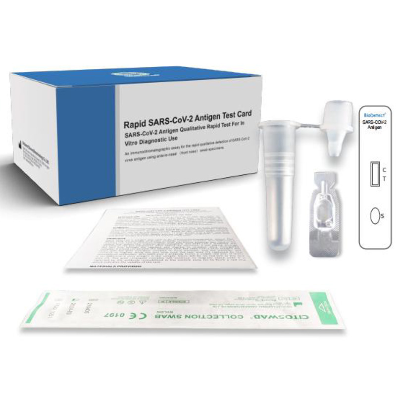 One Step Antigen Rapid Test Swab Antigen Schnelltest Saliva Test Kit For In Vitro Diagnostic Use