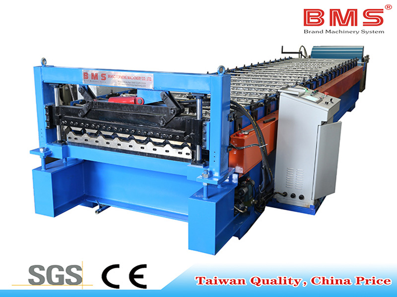Two Profiles Roof Panel Roll Forming Machine