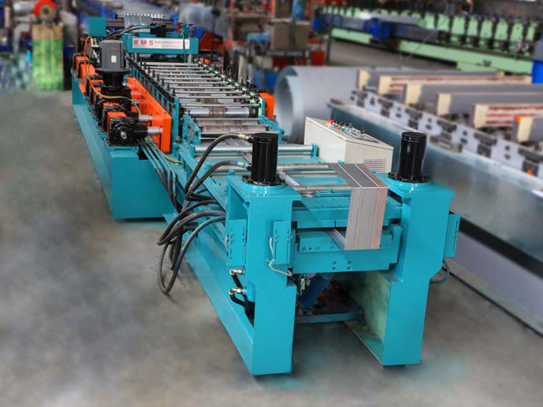 Automatic Fire Damper Frame Roll Forming Machine