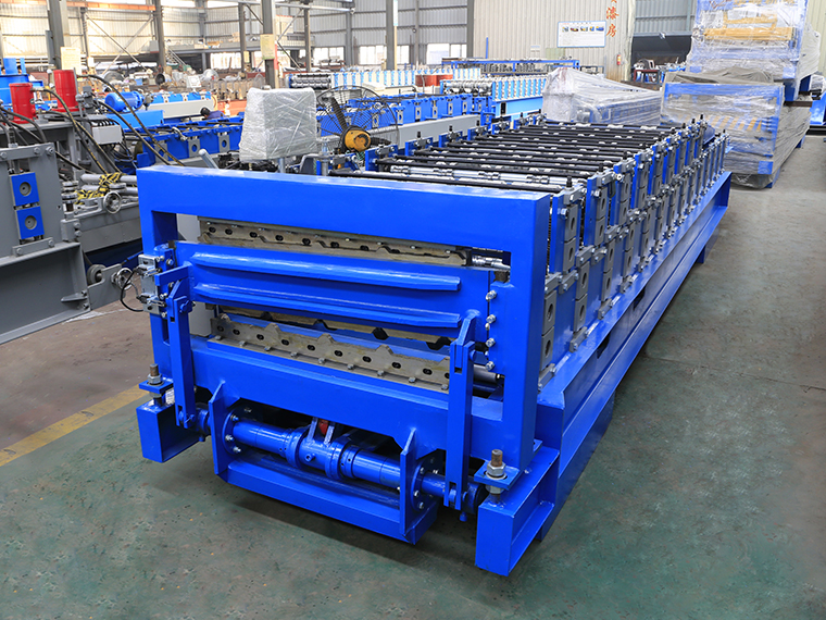 Double Layer Roof Panel Roll Forming Machine for YX845&900 profile