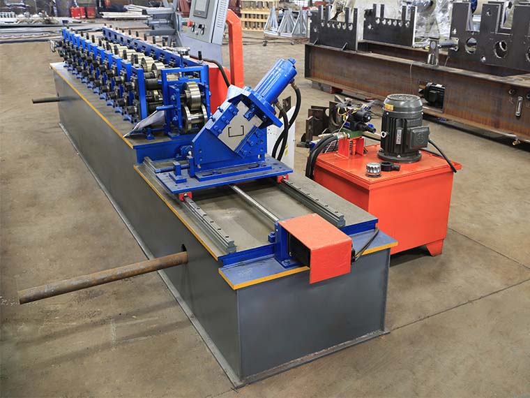 High Speed C  Purlin Roll Forming Machine