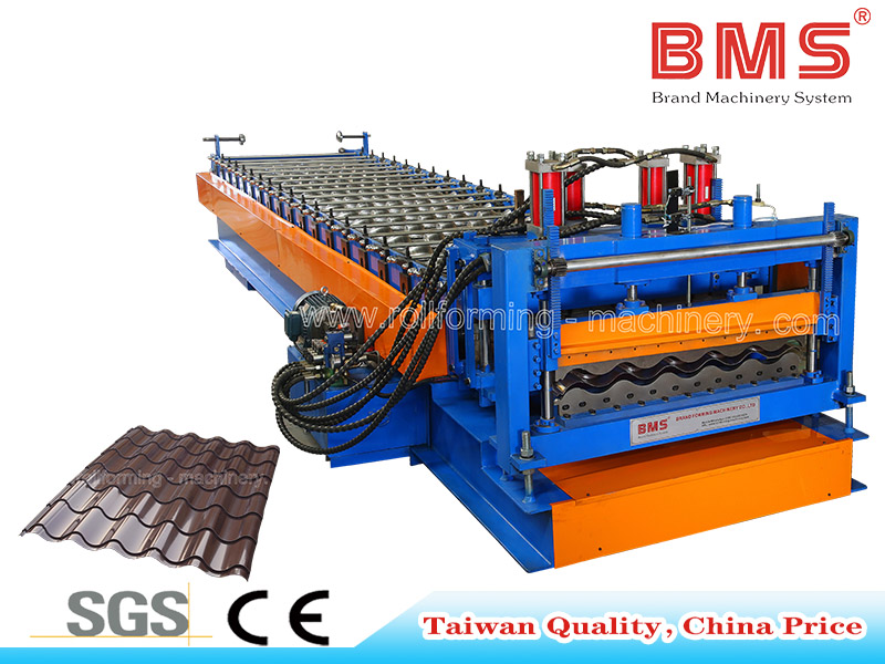 YX35-199-990 Glazed Tile Roll Forming Machine