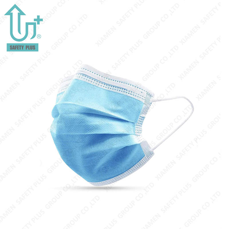 CE Medical Nonwoven Disposable Protective Face Mask 3ply with Earloop Type II EN14683