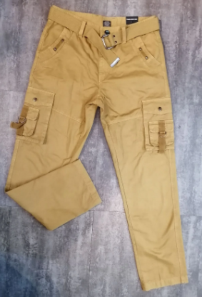 Pants For Men Solid cargo Outdoor recreations