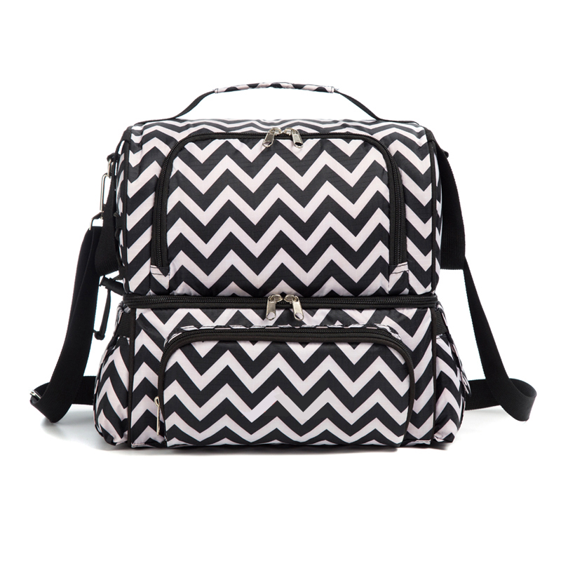 Oxford insulated lunch cooler bag for women