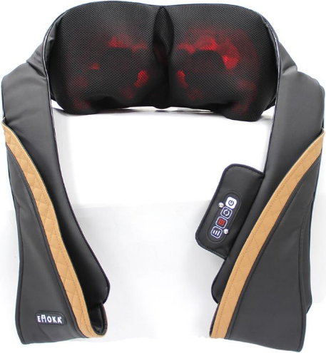 3D Shiatsu  Neck and Shoulder Massager  EMK-168BC