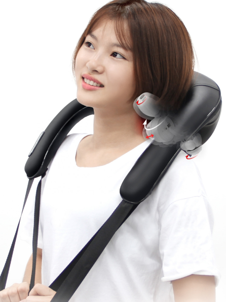 3D Silicon Neck  Massager With Heat EMK-159D
