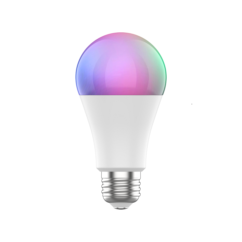Dimming CCT,A19 Bulb Smart RGBCW Bulb lamp,9W,2700-6500K,E26