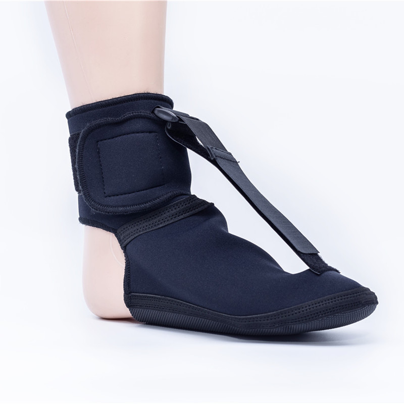 Plantar Fasciitis Dorsal Night Splint With Adjustable Stretch Straps Foot Support For Night Time