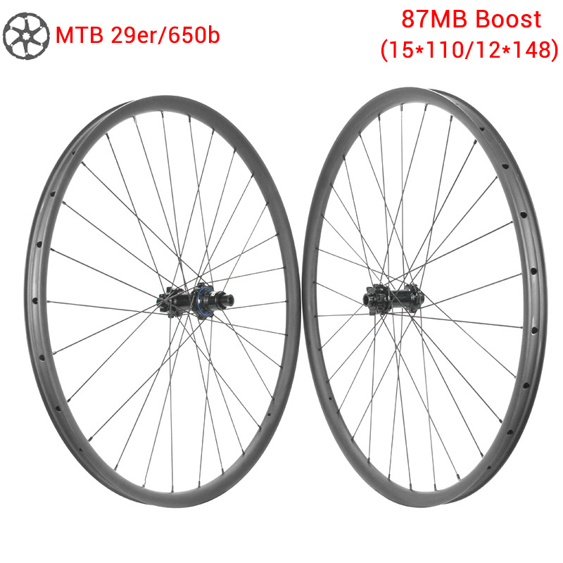LightCarbon Cheap MTB Carbon Wheels ODM Hub Mountain Bike Wheels