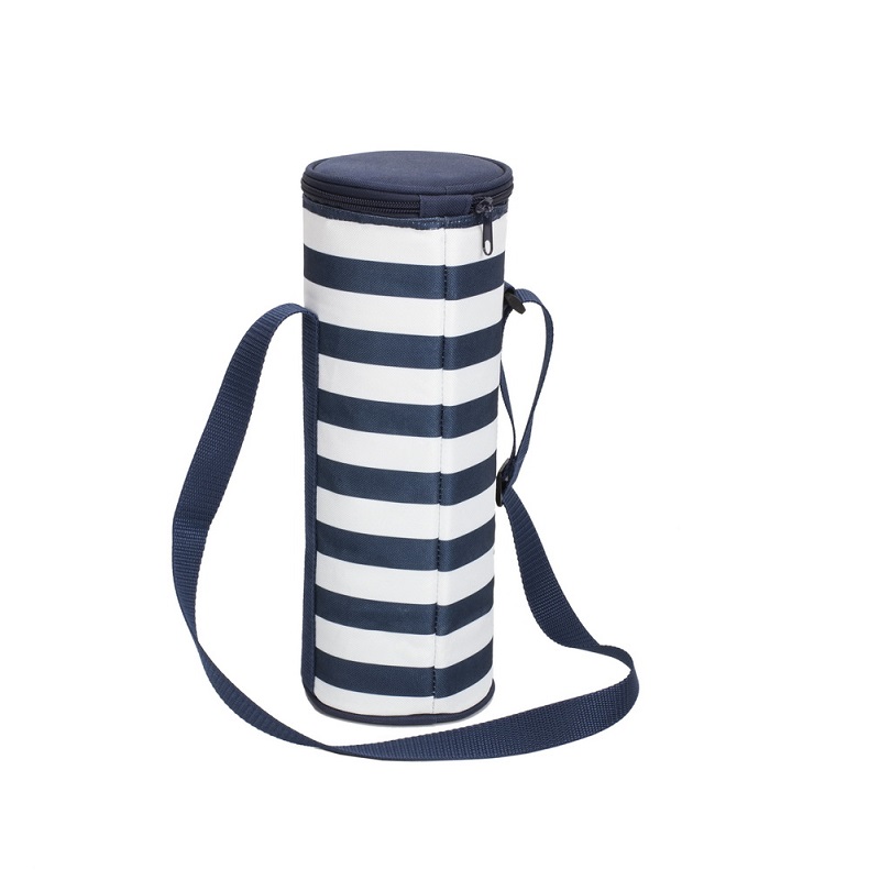 Hot Sale designer Insulated wine Bottle Cooler Bag with adjustable strap for gift