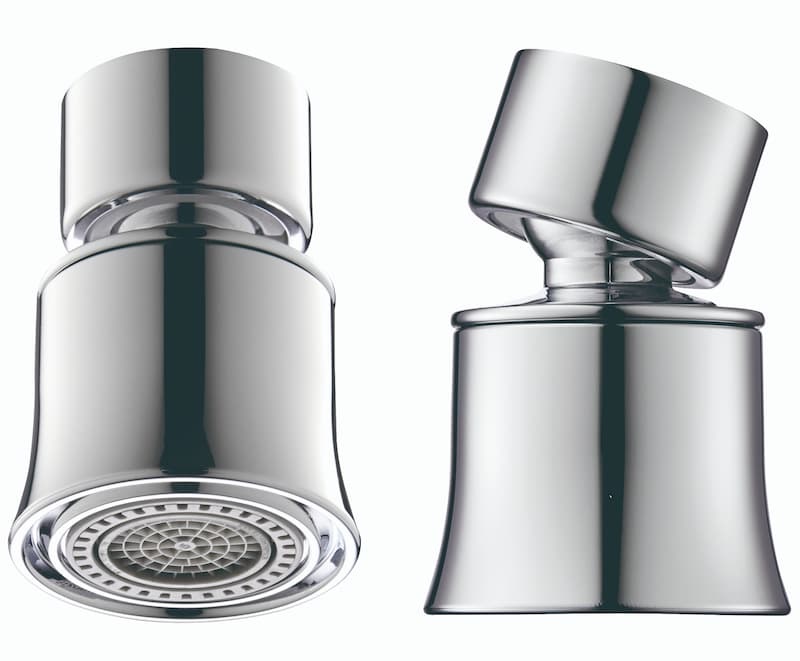Dual jet perlator for faucet and mixer matching