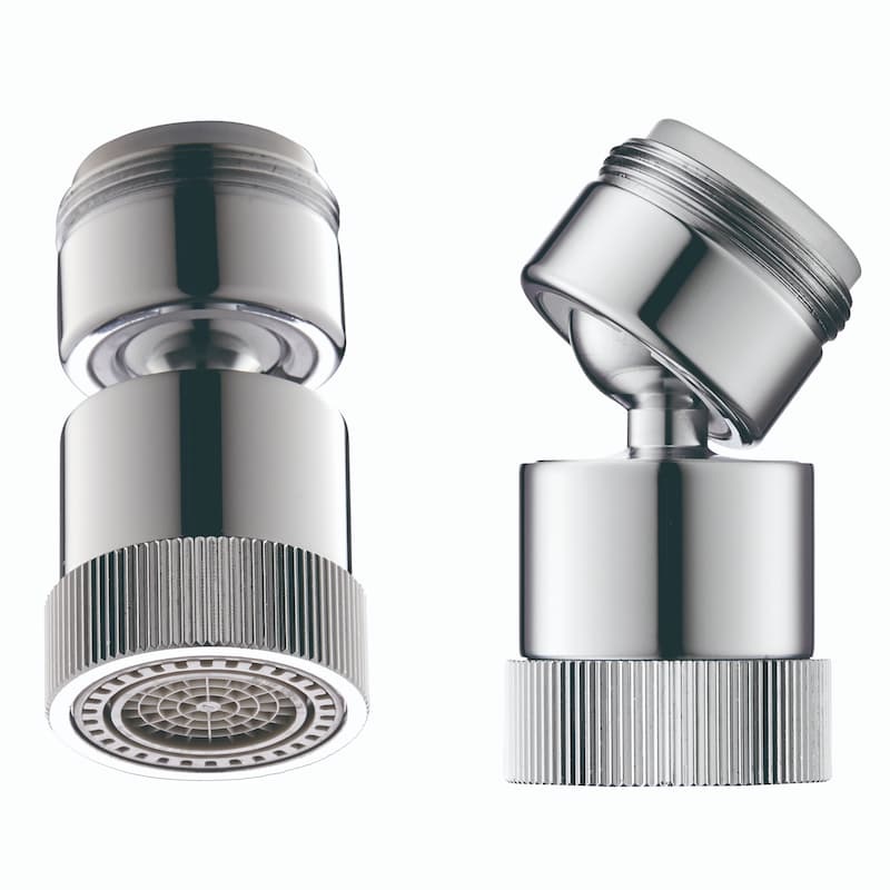 Water saving dual mode kitchen faucet aerator
