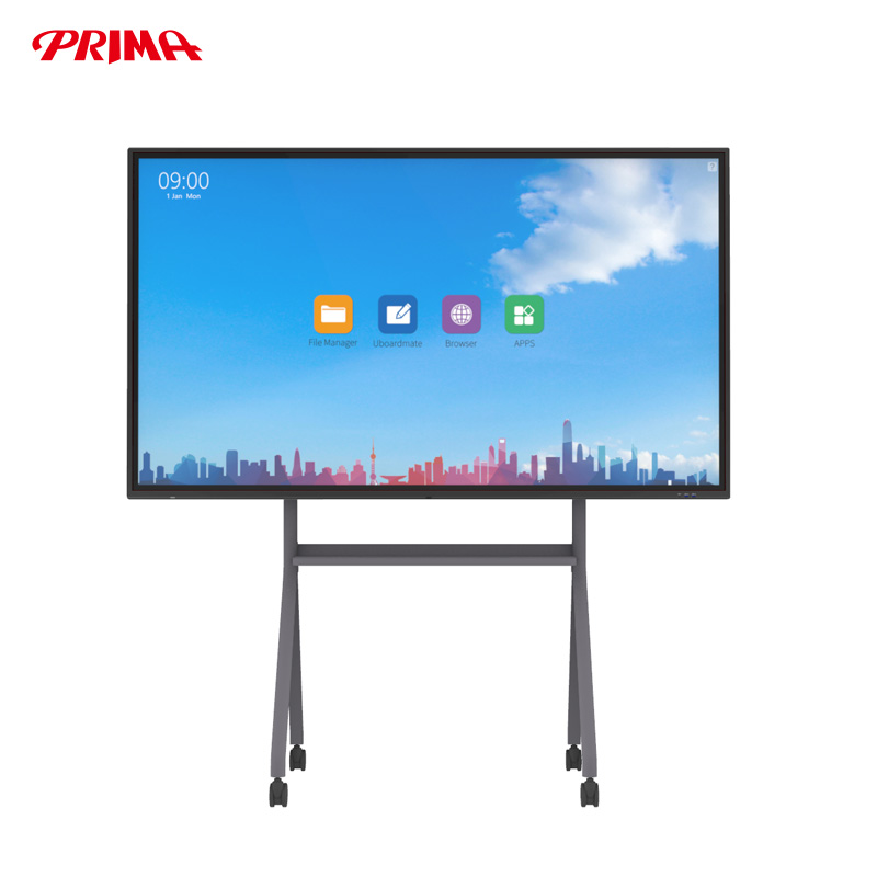 Interactive Flat Panel 55~86 inch touch screen Intelligent Smart Board Mobile Stand