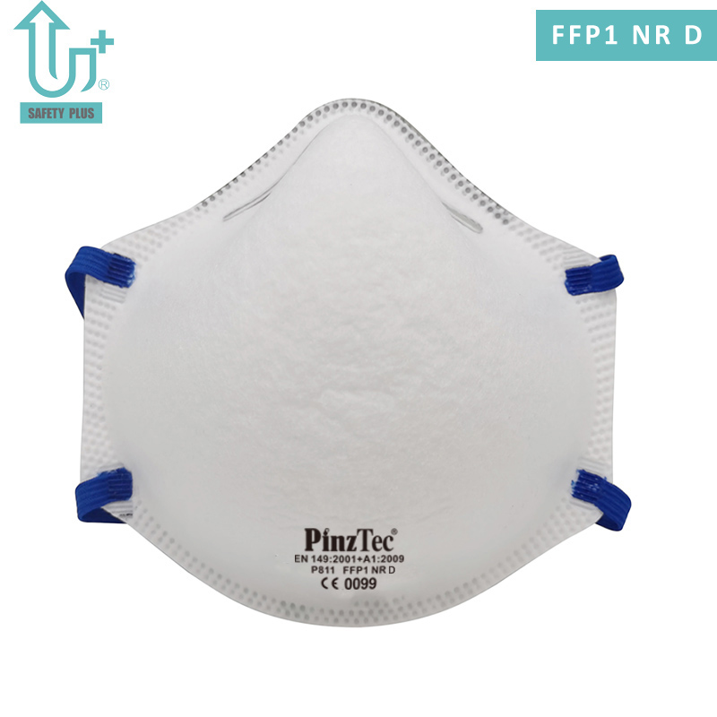 Factory High Efficiency Static Cotton Comfortable Particulate Filter Cup Type FFP1 Nrd Filter Dust Respirator Face Mask