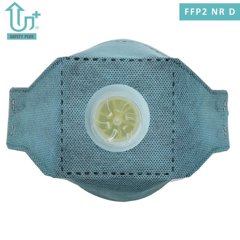 PU Nose Pads FFP2 Nrd Filter Grade Foldable Adult Anti Particulate with Activated Carbon Protective Respirator