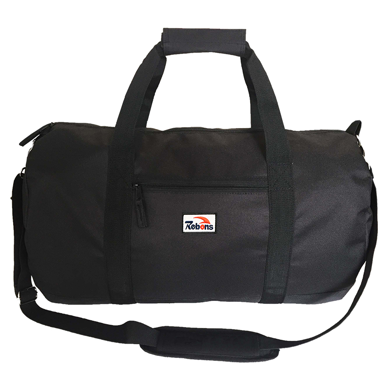 Black Sports Travel Luggage Bags for Men