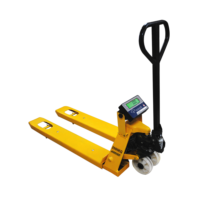 pallet truck scale with weighing indicator