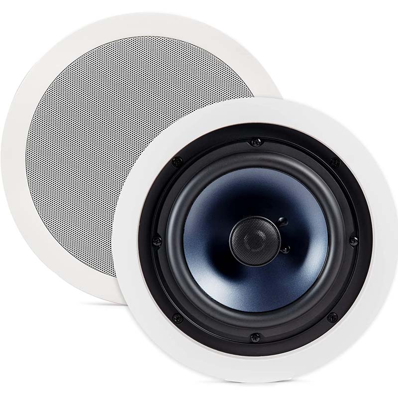 2-way Premium In-Ceiling 8" Round Speakers