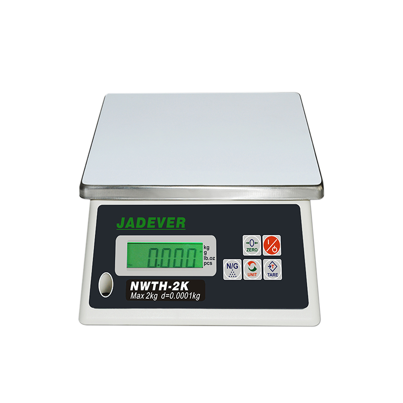 NWTH Electronic weighing scale with stainless steel weighing pan