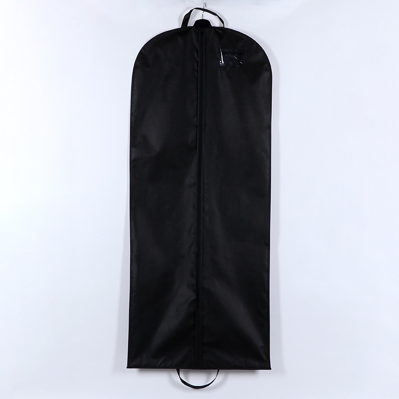 High quality suit cover clear window for storage garment bag customize logo eco-friendly dust cover