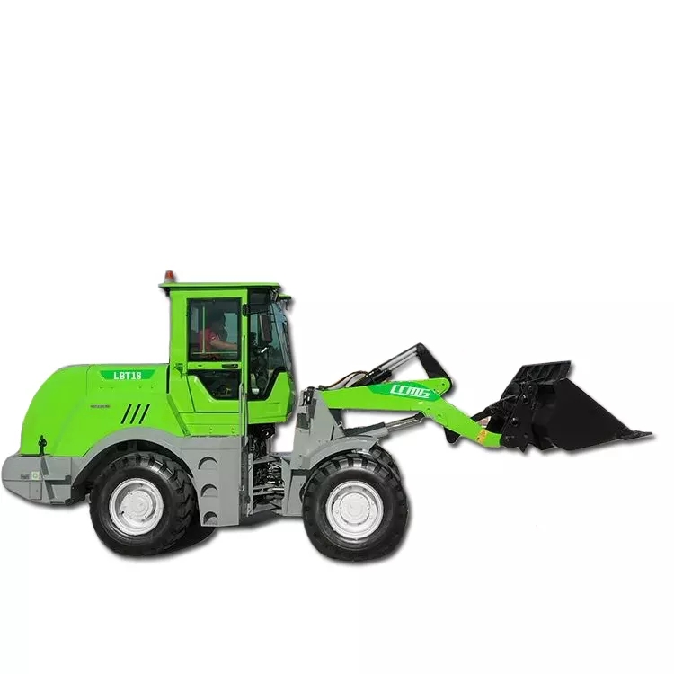 LTMG small flexible articulated electric tractors 0.7 ton 1.8 ton 3 ton electric loader