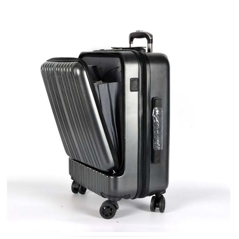 ARLOGOO Carryon Luggage with Front Opening Pocket ,Briefcase Luggage