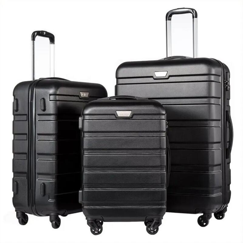 ARLOGOO Travel Trolley Suitcase Handcarry Luggage Bag ABS Hardshell Luggage
