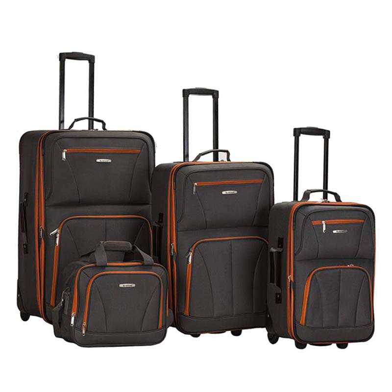 ARLOGOO Cheaper Fashion Softside Upright Luggage Set