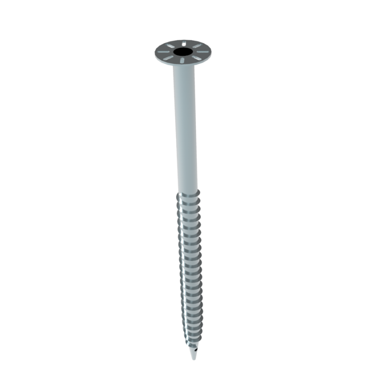 Non-Adjustable Screw Pile with Little Blades