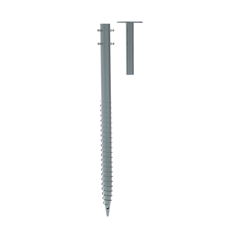 Adjustable Screw Pile with Little Blades
