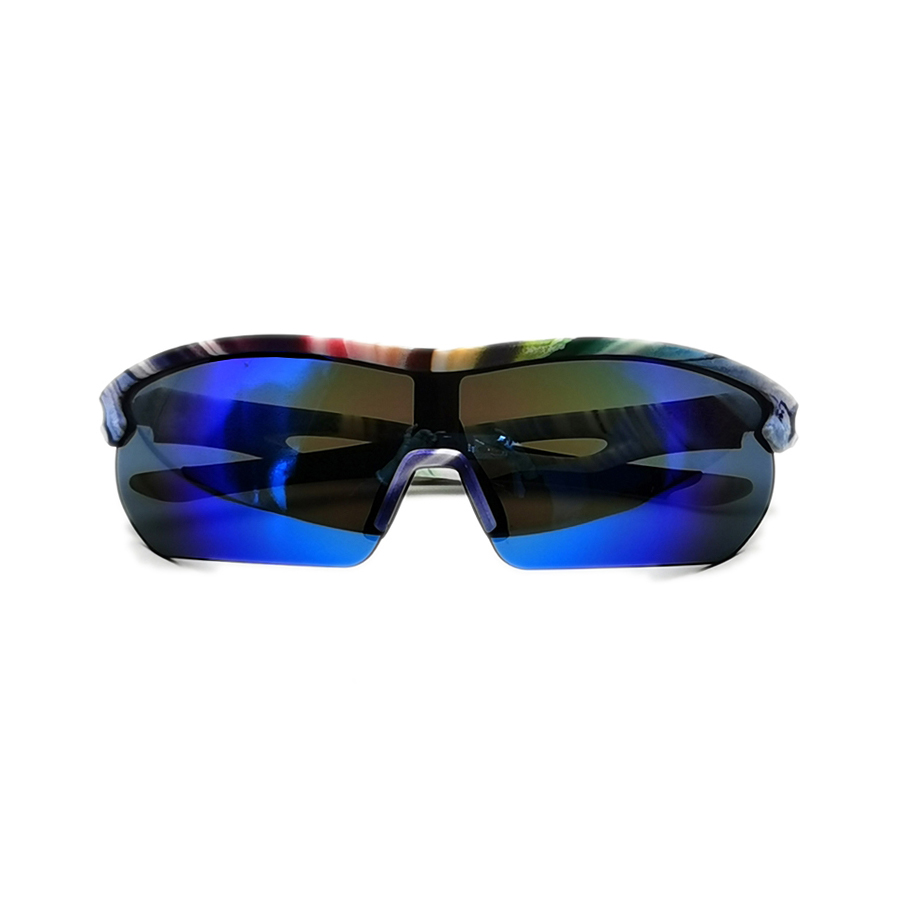 2023 New Mens Big Frame Over Sized Sports Sunglasses Custom Cycling OEM UV400 Lens Durable Eyewear