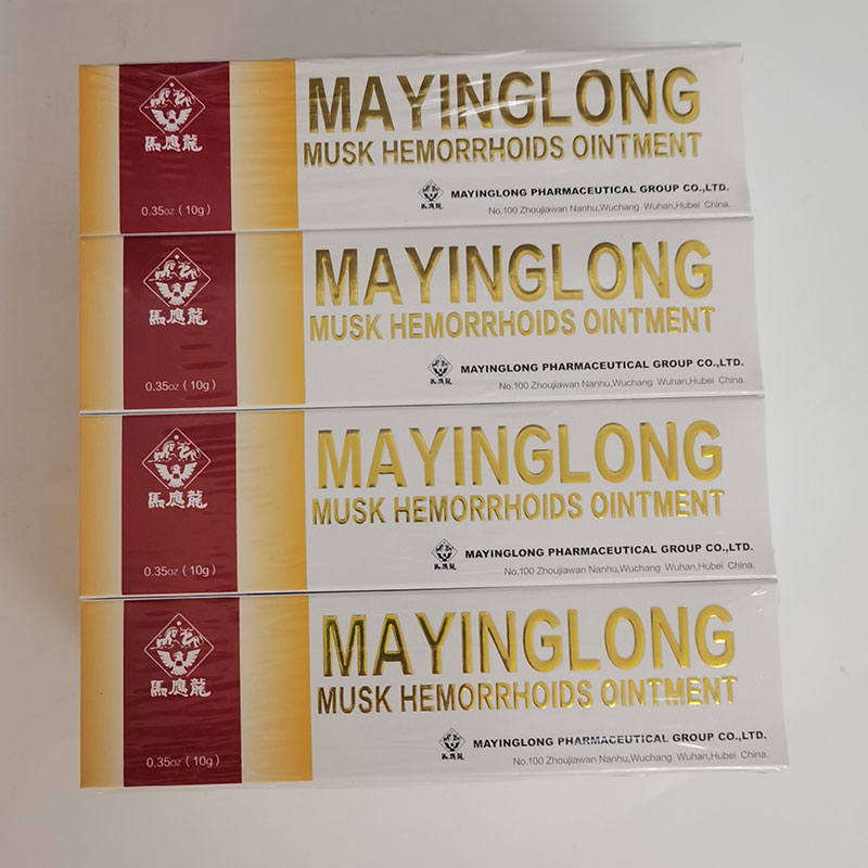 Mayinglong Medical Hemorrhoid Ointment Relieve Hemorrhoid Pain Anal Bleeding Swelling Anal Fissure Hemorrhoids Bacteriostatic Cream