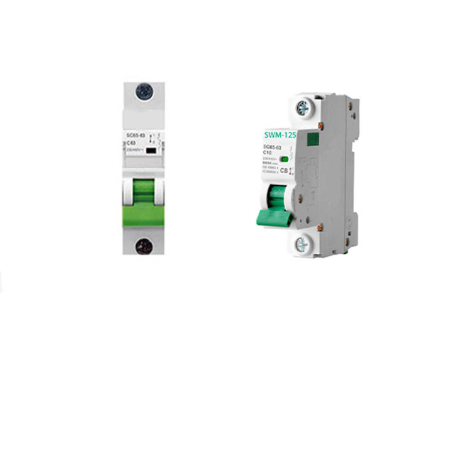 Electrical DC Mini Circuit Breakers: Single/Double Pole, 40-125A, 1A-4A, 3 Phase