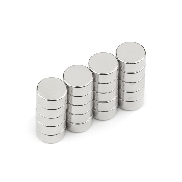 N40 Small Round Flat Neodymium Magnets 4mm x 2mm Disc Magnets