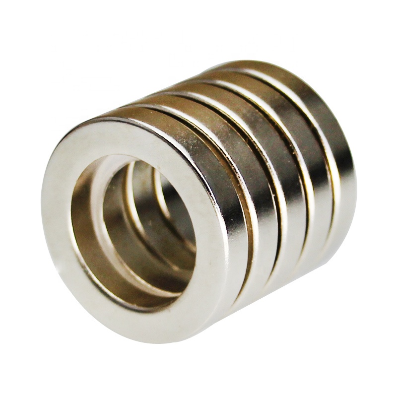 Powerful neodymium rare earth speaker ring magnets 20mm x 6mm x 2mm