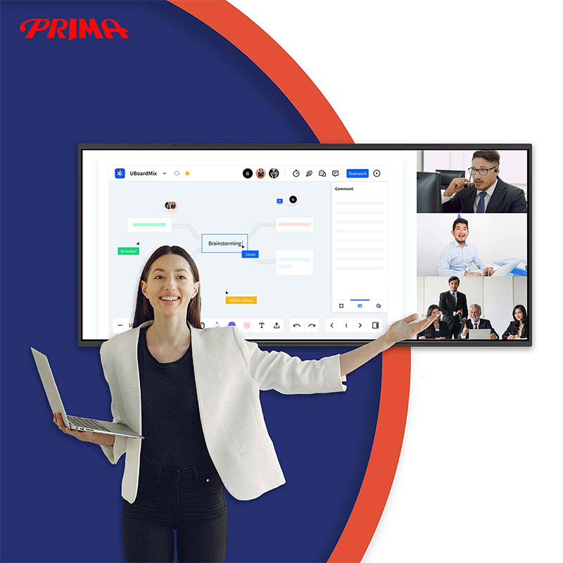 105inch Interactive Flat Panel Touch Screen Intelligent Operating System Whiteboard Software Smart Board